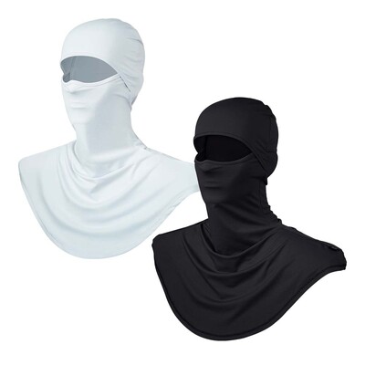 1/2 vnt. Balaclava viso veido kaukė vasarai, apsauganti nuo saulės Kvėpuojantys ilgo kaklo apdangalai vyrams Moterims, važiuojančioms dviračiu, žvejybai lauke