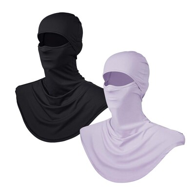 1/2 vnt. Balaclava viso veido kaukė vasarai, apsauganti nuo saulės Kvėpuojantys ilgo kaklo apdangalai vyrams Moterims, važiuojančioms dviračiu, žvejybai lauke