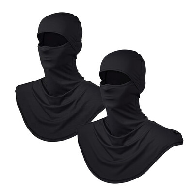 1/2 vnt. Balaclava viso veido kaukė vasarai, apsauganti nuo saulės Kvėpuojantys ilgo kaklo apdangalai vyrams Moterims, važiuojančioms dviračiu, žvejybai lauke