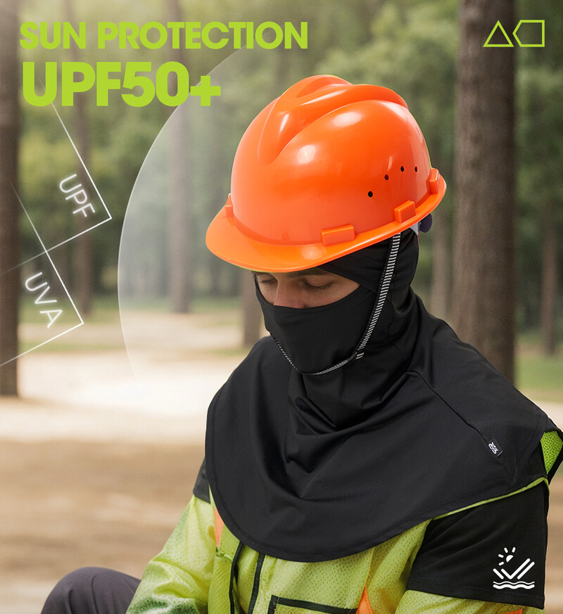 1/2 vnt. Balaclava viso veido kaukė vasarai, apsauganti nuo saulės Kvėpuojantys ilgo kaklo apdangalai vyrams Moterims, važiuojančioms dviračiu, žvejybai lauke