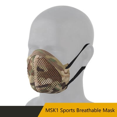 Hingav spordimask, kerge, pehme ja painutatav silikoonist sisekiht, nahasõbralik