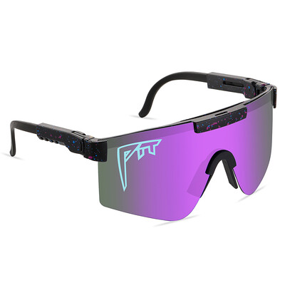 Pitt Viper Riding Napszemüveg Anti VU400 Színes True Film Lens Outdoor Sports Napszemüveg Tükörtáskával és lábakkal, P nélkül