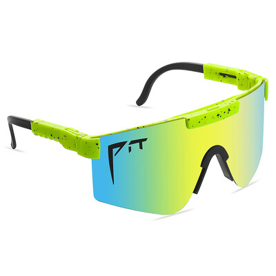 Pitt Viper Riding Napszemüveg Anti VU400 Színes True Film Lens Outdoor Sports Napszemüveg Tükörtáskával és lábakkal, P nélkül