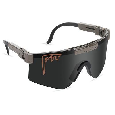 Pitt Viper Riding Napszemüveg Anti VU400 Színes True Film Lens Outdoor Sports Napszemüveg Tükörtáskával és lábakkal, P nélkül