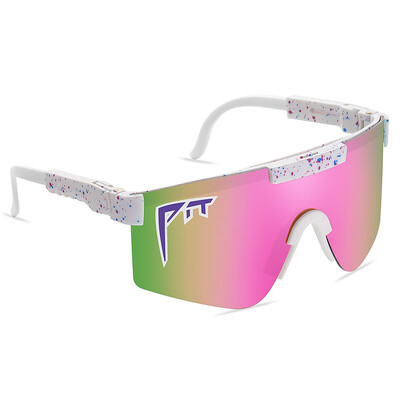 Pitt Viper Riding Napszemüveg Anti VU400 Színes True Film Lens Outdoor Sports Napszemüveg Tükörtáskával és lábakkal, P nélkül