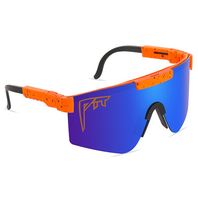 Pitt Viper Riding Napszemüveg Anti VU400 Színes True Film Lens Outdoor Sports Napszemüveg Tükörtáskával és lábakkal, P nélkül