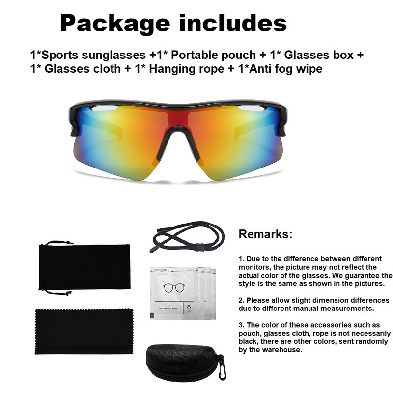 Колоездене Слънчеви очила Очила за бягане Шофьорски очила Anti-UV400 HD Цветни лещи Поляризирани очила Спорт Колоездене MTB Риболов
