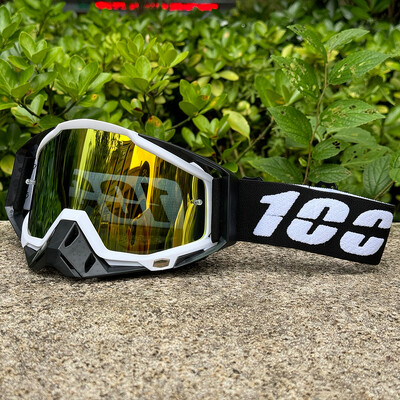 100 Motoros szemüveg Motocross Racing szemüveg Motorkerékpár szemüveg Motocross szemüveg szemüveg Kerékpáros Mtb szemüveg