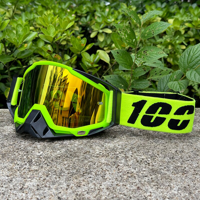 100 Motoros szemüveg Motocross Racing szemüveg Motorkerékpár szemüveg Motocross szemüveg szemüveg Kerékpáros Mtb szemüveg