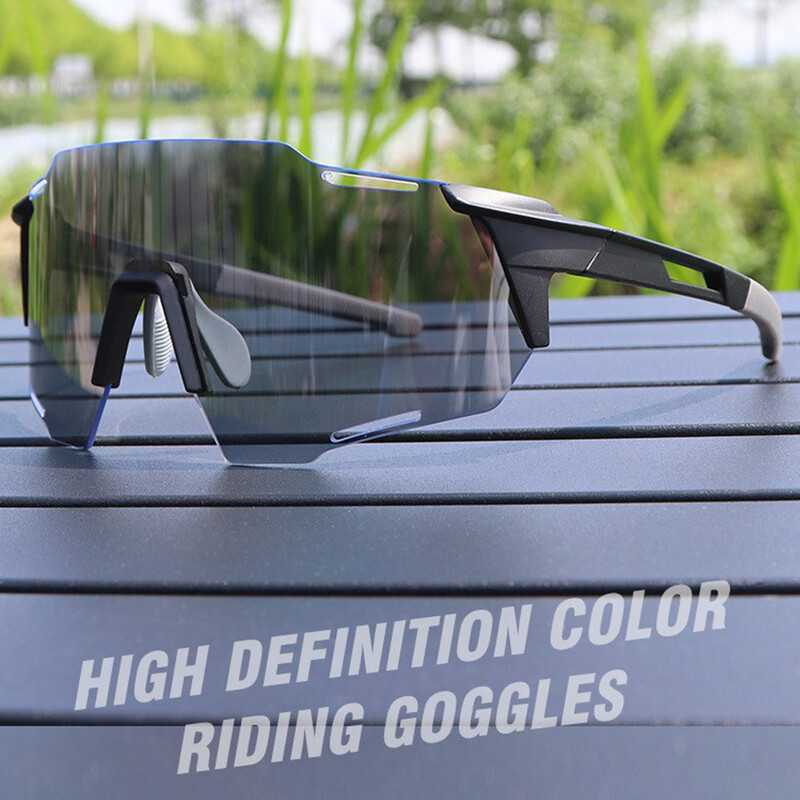 Модни фотохромни очила за колоездене Слънчеви очила за шосейно каране на колело Ветроустойчиви спортни слънчеви очила Мъже Жени Велосипедни очила Външни