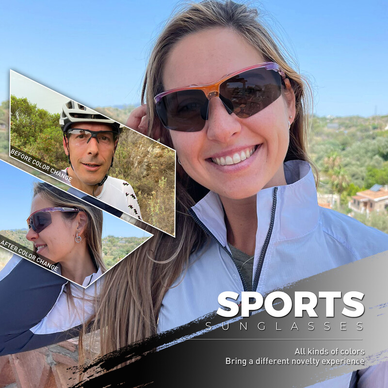 Scvcn леки фотохромни очила за колоездене, защитни прозрачни предпазни очила за стрелба, мъже, жени, слънчеви очила за спорт на открито