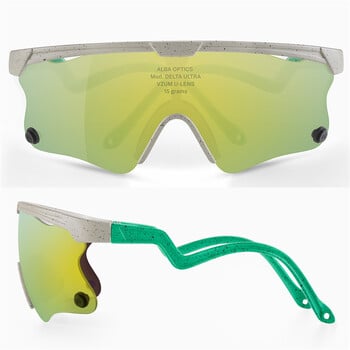 Γνήσια ALBA Delta Ultra Polarized Cycling γυαλιά ανδρικά γυναικεία Αθλητικά γυαλιά Road Mtb Mountain Bike Γυαλιά Γυαλιά ηλίου