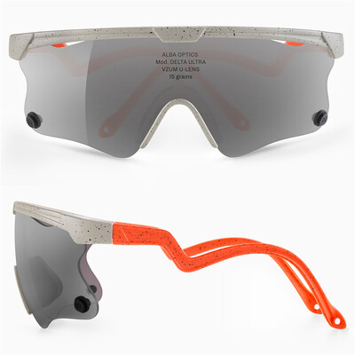 Eredeti ALBA Delta Ultra Polarized Kerékpáros Szemüvegek Férfi Női Sportszemüvegek Road Mtb Mountain Bike kerékpár szemüvegek Napszemüvegek
