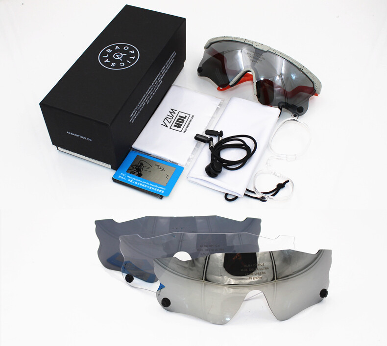 Оригинални очила за колоездене ALBA Delta Ultra Polarized Мъже, жени Спортни очила Road Mtb Mountain Bike велосипед Очила Слънчеви очила