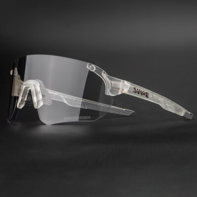 Kapvoe Photochromic Kerékpáros Szemüvegek Sportszemüvegek Futószemüvegek Nappali Éjszakai UV400-as védelem Férfi napszemüvegek Női MTB Glass