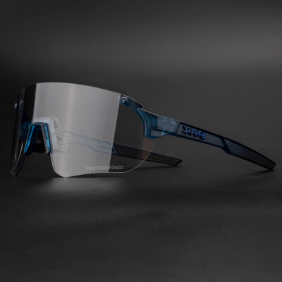 Kapvoe Photochromic Kerékpáros Szemüvegek Sportszemüvegek Futószemüvegek Nappali Éjszakai UV400-as védelem Férfi napszemüvegek Női MTB Glass