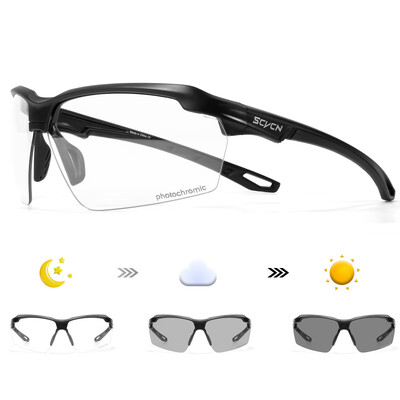 SCVCN fotokromatske biciklističke naočale biciklističke biciklističke naočale UV400 biciklističke naočale sportske MTB sportske naočale na otvorenom okulari