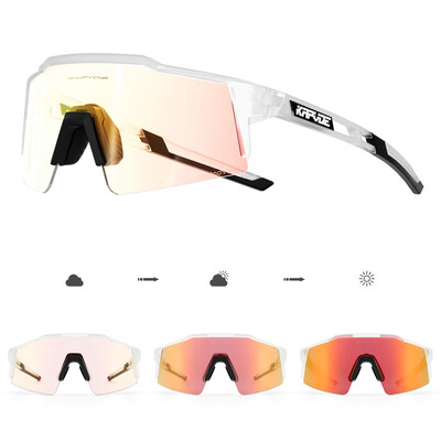 Kapvoe Piros Photochromic Kerékpáros Napszemüvegek Férfi Kék Photochromism Szemüvegek Cycl Mountain Új Kerékpáros Szemüvegek Szemüvegek Sport