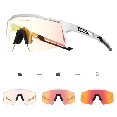 Kapvoe Piros Photochromic Kerékpáros Napszemüvegek Férfi Kék Photochromism Szemüvegek Cycl Mountain Új Kerékpáros Szemüvegek Szemüvegek Sport