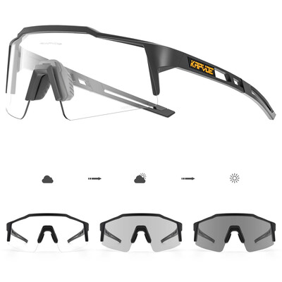Kapvoe Piros Photochromic Kerékpáros Napszemüvegek Férfi Kék Photochromism Szemüvegek Cycl Mountain Új Kerékpáros Szemüvegek Szemüvegek Sport