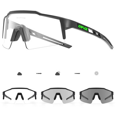 Kapvoe Piros Photochromic Kerékpáros Napszemüvegek Férfi Kék Photochromism Szemüvegek Cycl Mountain Új Kerékpáros Szemüvegek Szemüvegek Sport