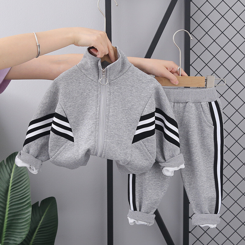 Dječja odjeća Jesenski komplet odjeće za dječake 2024 Nova dječja jakna u stilu proljeća i jeseni Dječji sportski dvodijelni set