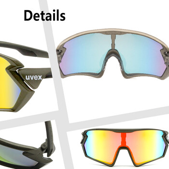 UVEX Polarized Cycling γυαλιά ηλίου για άνδρες Γυναικεία γυαλιά μπέιζμπολ UV400 για MTB Riding Bicycle Running Driving Bike Goggles