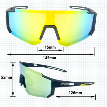 SPECIAUZED Cycling Polarized Sunglasses Bike Photochromic Outdoor Sports γυαλιά ηλίου MTB PC γυαλιά γυαλιά γυαλιά ποδηλάτου Αξεσουάρ