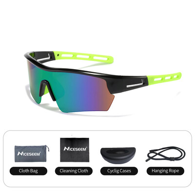 Kerékpáros szemüveg CE Anti-UV400 HD lencse Polarizált fotokróm szélálló szemüveg Sport MTB horgászat futó golf vezetőszemüveg