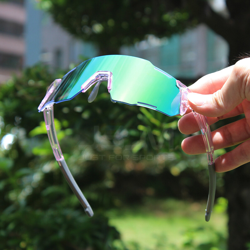 JSJM 2024 Нови спортни очила за колоездене на открито Велосипедни фотохромни поляризирани спортни слънчеви очила MTB Велосипедни очила Очила Мъже Жени