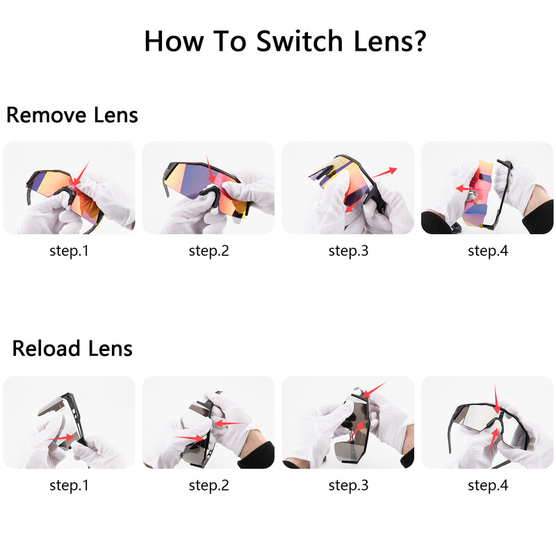 Поляризирани слънчеви очила за колоездене Велосипедни очила за открито Мъжки MTB велосипедни очила Дамски очила за шосеен велосипед UV400 Велосипедни слънчеви очила