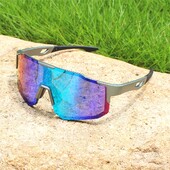 Унисекс очила за колоездене, поликарбонатни лещи и рамка, без рецепта, устойчиви на приплъзване универсални спортни очила за каране на велосипед