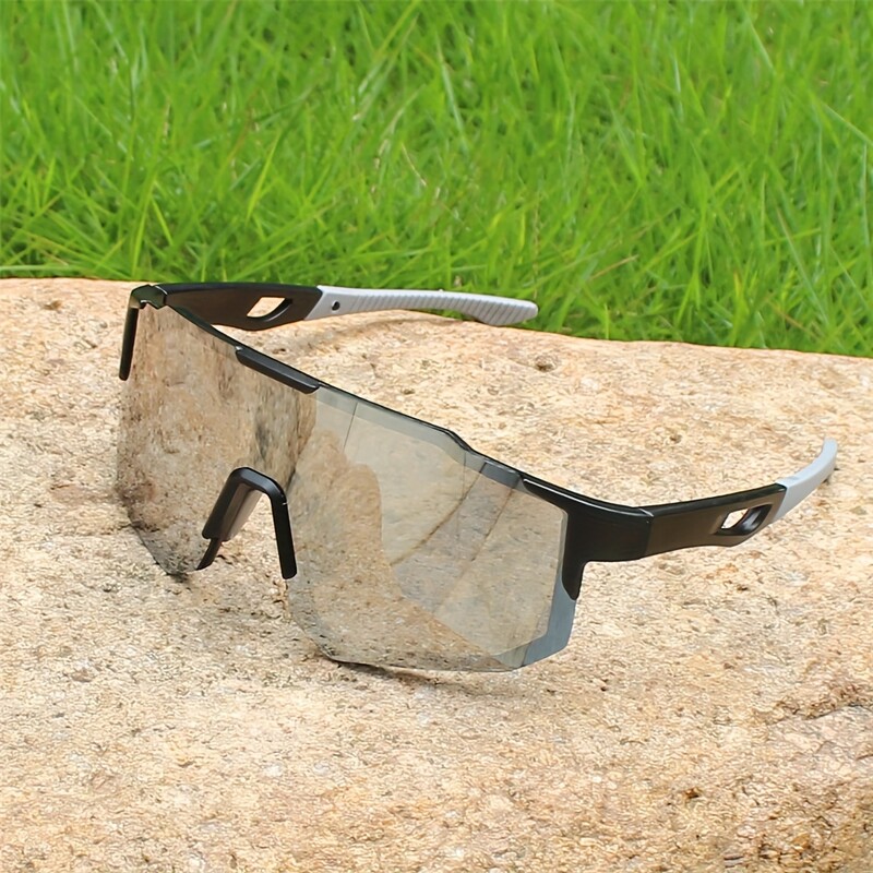 Унисекс очила за колоездене, поликарбонатни лещи и рамка, без рецепта, устойчиви на приплъзване универсални спортни очила за каране на велосипед