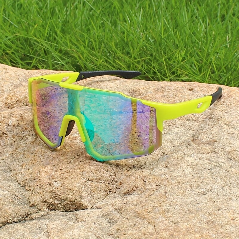 Унисекс очила за колоездене, поликарбонатни лещи и рамка, без рецепта, устойчиви на приплъзване универсални спортни очила за каране на велосипед