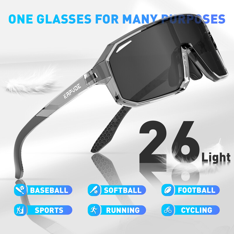 Нова фотохромна детска мода Спорт на открито Детски слънчеви очила Колоездене Очила Момчета Момичета Малки очила UV400 Защитни очила