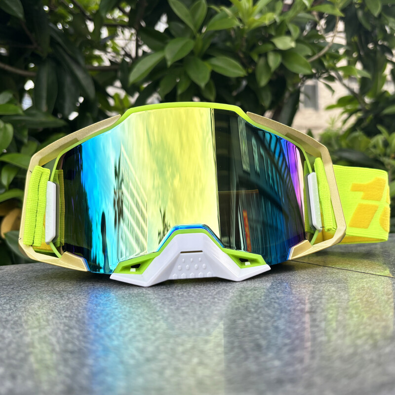 Очила за мотокрос Мотоциклетни слънчеви очила Мъж MTB ATV Маска Ветроустойчива защита Каране на ски Колоездене Състезателни офроуд очила