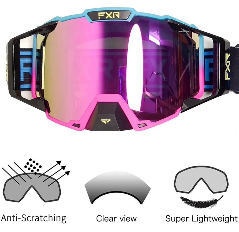 Нови очила за мотоциклети FXR Очила Off Road MX MTB Motocross Glasses Downhill Cycling Dirt Bike Racing Защита