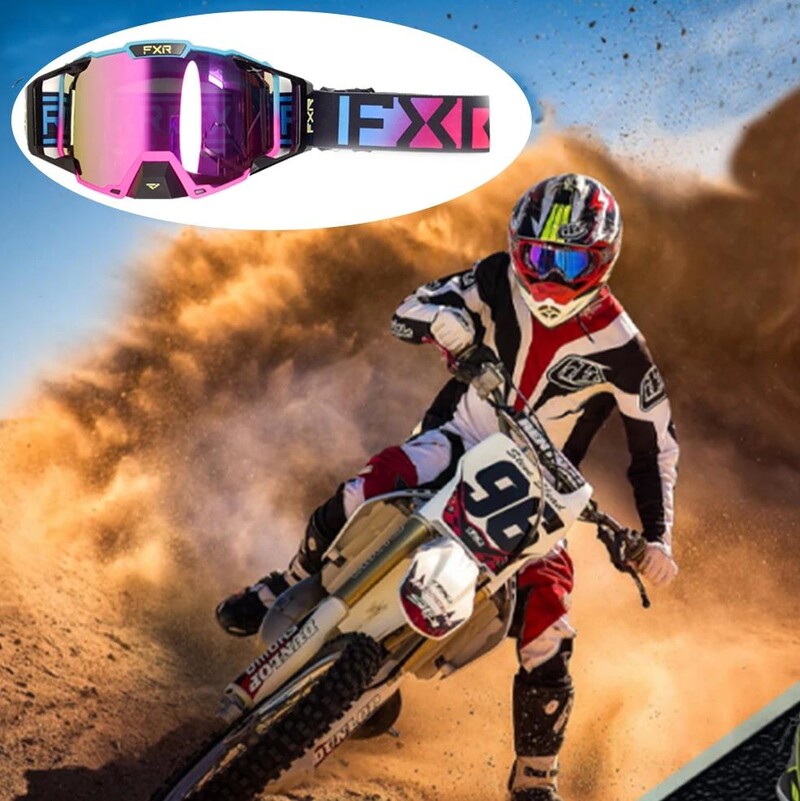 Нови очила за мотоциклети FXR Очила Off Road MX MTB Motocross Glasses Downhill Cycling Dirt Bike Racing Защита