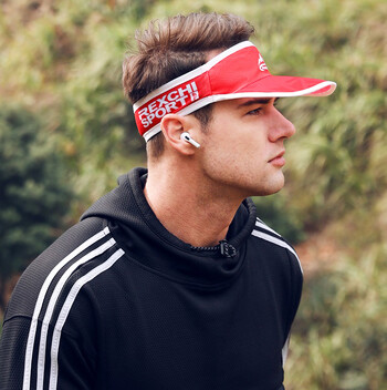 Cool Elastic Sports Visor Ελαστική αντιολισθητική ζώνη κεφαλής για τρέξιμο εξωτερικού χώρου Καπέλο γυμναστικής που απορροφά τον ιδρώτα αναπνέουσα αντιιδρωτική ζώνη