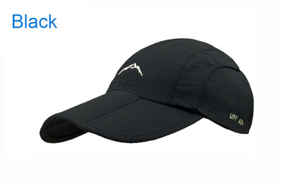 Tavaszi nyár szabadtéri sport baseball sapka gyorsan száradó sapka unisex vízálló, lélegző sapka összecsukható kerékpáros sapka napvédelem