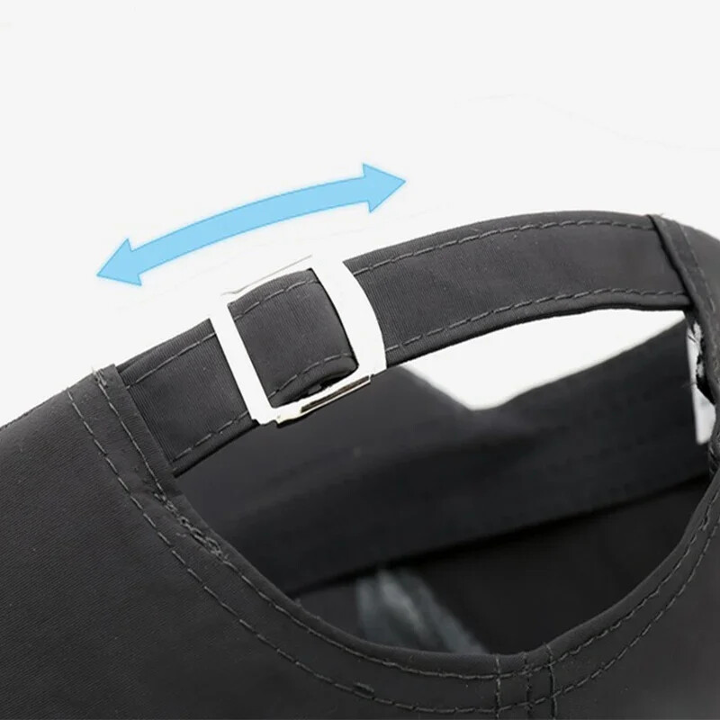 Регулируема бързосъхнеща шапка с възможност за бягане, бейзболна лятна мрежеста шапка с козирка Спортни готини модни горещи на открито популярни мъже жени