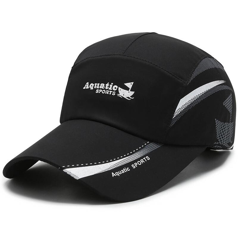 Водоустойчива бързосъхнеща мъжка бейзболна шапка Открита голф риболовна шапка за слънце Лятна регулируема мъжка женска спортна шапка за бягане с козирка