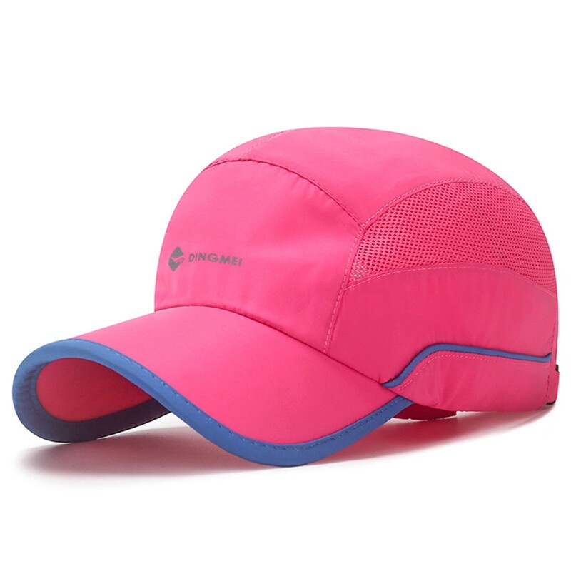 Лятна дамска лека регулируема модна бейзболна шапка за мъже Спорт на открито Бързосъхнеща дишаща водоустойчива шапка с козирка за слънце