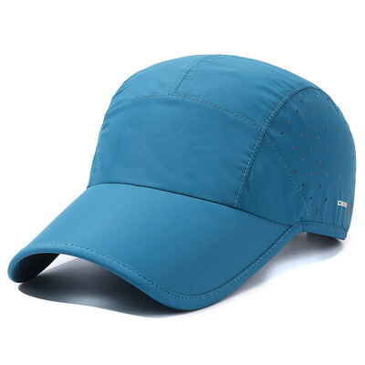Kültéri sport Quick Dry vízálló, légáteresztő baseballsapka nyári férfiaknak női divatos állítható snapback vékony napvédő sapka