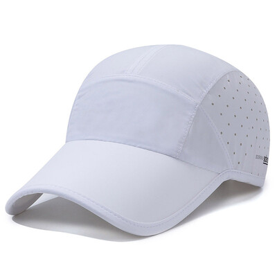 Kültéri sport Quick Dry vízálló, légáteresztő baseballsapka nyári férfiaknak női divatos állítható snapback vékony napvédő sapka
