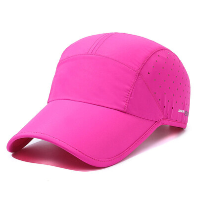 Kültéri sport Quick Dry vízálló, légáteresztő baseballsapka nyári férfiaknak női divatos állítható snapback vékony napvédő sapka