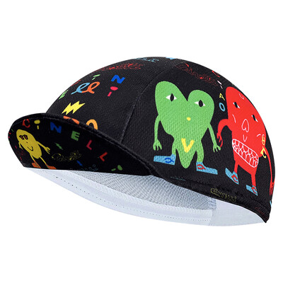 Új kerékpáros sapka, poliészter izzadságelnyelés, divatirányzat, unisex, graffiti