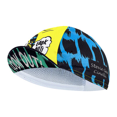 Új kerékpáros sapka, poliészter izzadságelnyelés, divatirányzat, unisex, graffiti