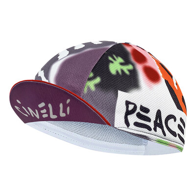 Új kerékpáros sapka, poliészter izzadságelnyelés, divatirányzat, unisex, graffiti