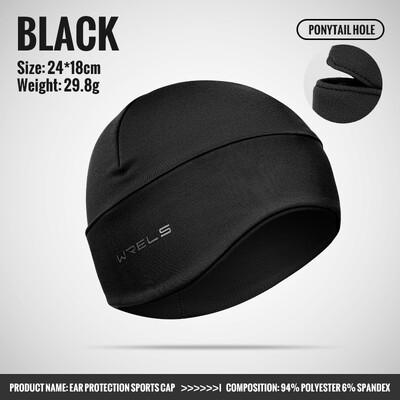 WRELS žieminės kepuraitės, atsparios vėjui, prakaitą sugeriančios, moteriškos minkštos šiltos lauko kepurė Bėgimas Slidinėjimas Sportinis Pupytė Rudeninė Žieminė Kepurė